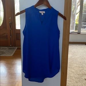 ROYAL BLUE SLEEVELESS TOP